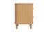 Axel 2 Drawer Fluted Bedside Oak